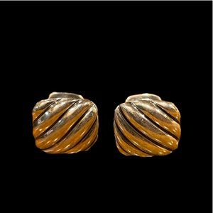 David Yurman real silver cuff links 💎